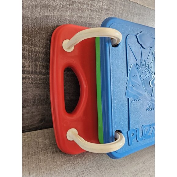 Vtg 1994 Fisher-Price Puzzle Book 10 Puzzle Pieces Child Educational G20 - Picture 3 of 12